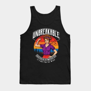 Unbreakable Porphyria Warrior Tank Top